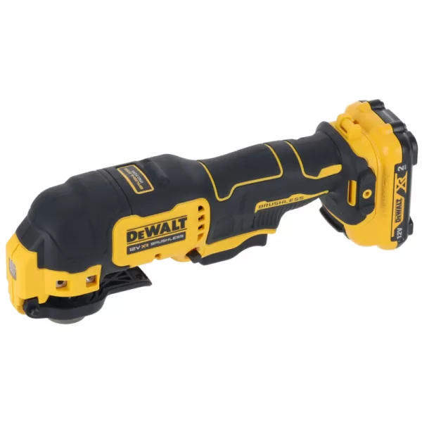 Aku oscilační bruska DeWalt DCS353D2, 12V, 2x2,0Ah