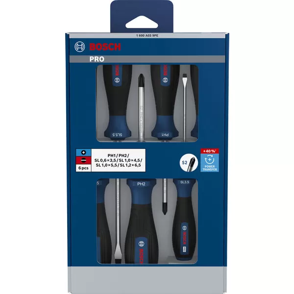 Sada šroubováků PH/SL, 6 ks Bosch PRO