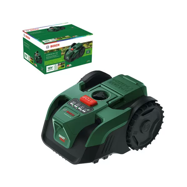 Robotická sekačka na trávu Bosch VISIMOW 18V-100, 06018E1000, 1x4,0Ah