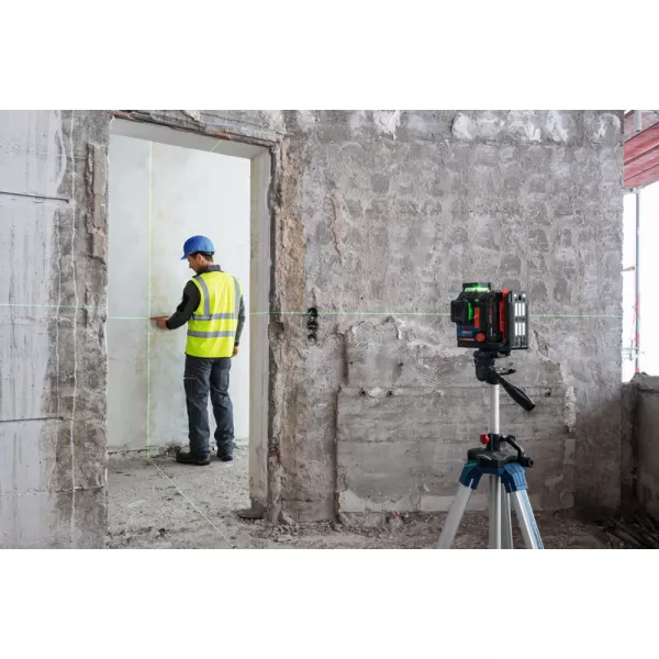 Křížový laser Bosch EXLL18V-120-33CG EXPERT, L-Boxx