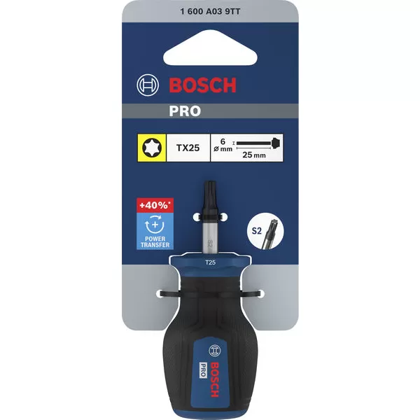 Šroubovák krátký Torx TX25 × 25 mm Torx® Bosch PRO