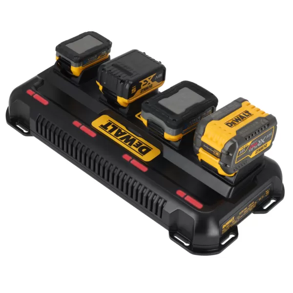 Nabíječka DeWalt DCB1404 se 4 porty, nabíjecí proud 4 Ah