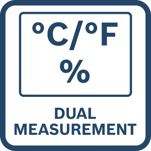 Vlhkoměr a teploměr Bosch GDH 1-17 Professional