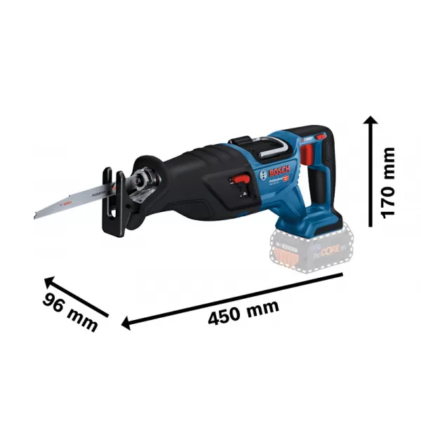 Sada aku nářadí Bosch GBH 18V-22 + GWS 18V-8 + GDR 18V-215 + GSB 18V-65 + GKS 18V-57-2 + GSA 18V-28