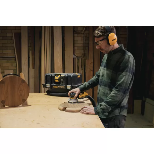 Aku excentrická bruska DeWALT DCW211N, 125 mm, bez akumulátorů
