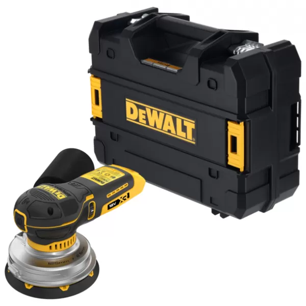 Aku excentrická bruska DeWALT DCW211NT, 125 mm, bez akumulátorů, v kufru