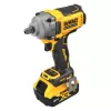 Aku rázový utahovák Dewalt DCF892P2T 18V 1/2" s pojistnou kuličkou, solo,v kufru