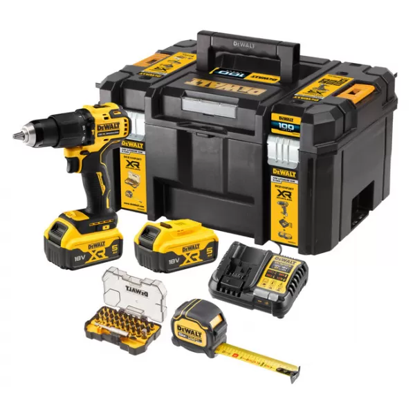 Vrtačka aku Dewalt DCZ100P2KT,2x aku / 5,0 Ah