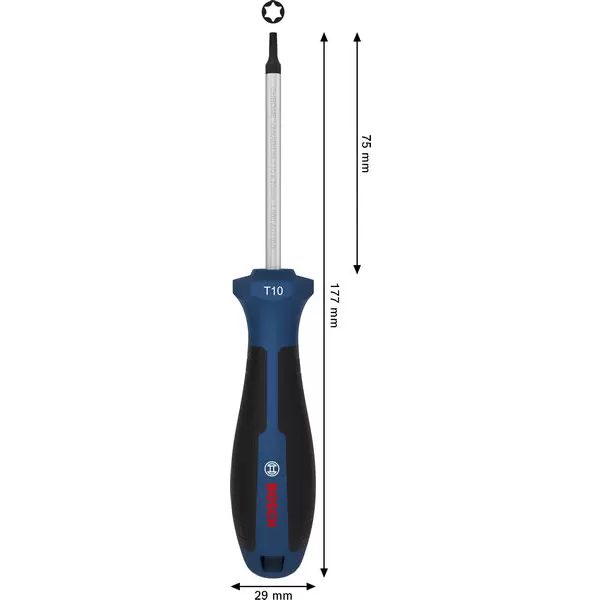 Šroubovák Torx TX10 × 75 mm TORX® Bosch Line