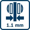 Aku řetězová pila Bosch GKE 18V-40 Professional, 1 x aku 5,5Ah EXBA