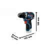 Aku vrtačka Bosch GSR 12V-32 (solo) Professional