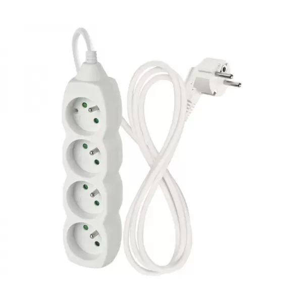 Kabel prodlužovací 4 zásuvky 5m EMOS P0415, PVC, 230V 1 mm2