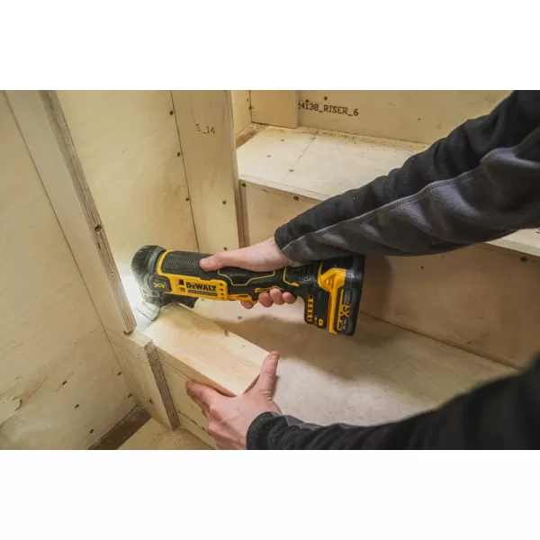 Aku oscilační multibruska Dewalt DCS359NT solo, TSTAK