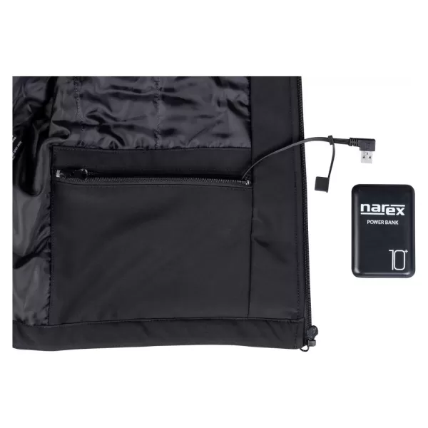 Vyhřívaná bunda 2 v 1 + Powerbanka HJ DualWear-L SET