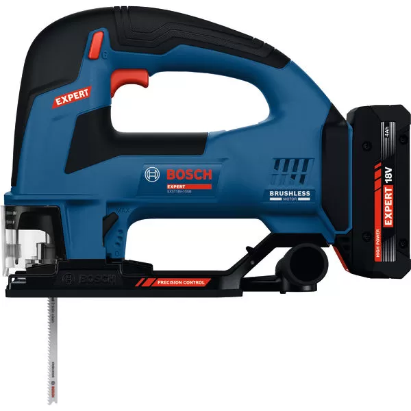 Aku kmitací pila Bosch EXST18V-155B EXPERT, bez akumulátoru + L-Boxx