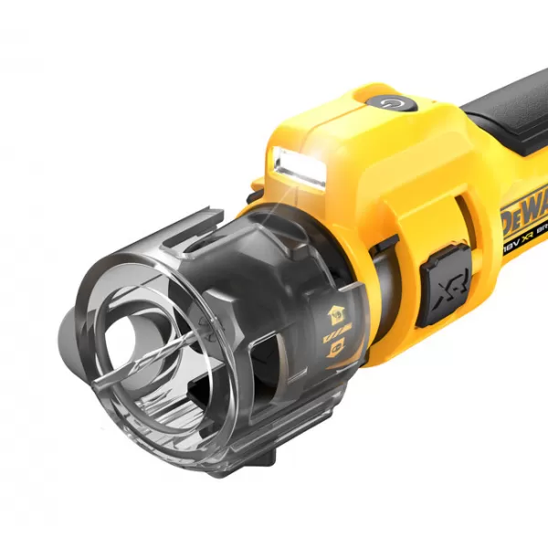 Aku vyřezávačka do sádrokartonu DeWALT DCE555N, 18V XR, bez aku
