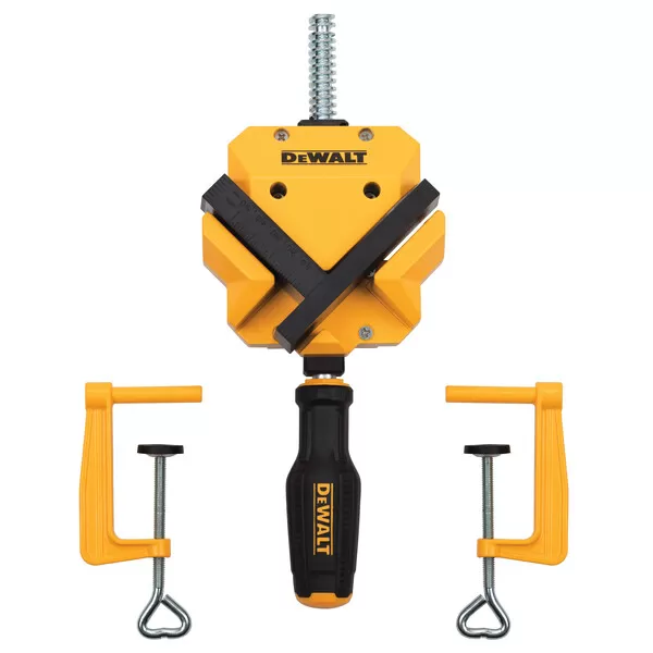 Rohová svorka DeWALT DWHT83853-0 se stolovými svorkami