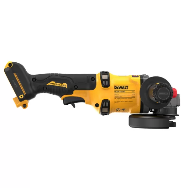 Aku úhlová bruska DeWALT DCG418SHDN, 54V FLEXVOLT, 125 mm, bez. pojistka