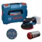 Aku excentrická bruska  Bosch EXEX18V-150-5 EXPERT, L-Boxx