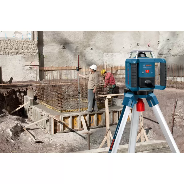 Laser rotační Bosch GRL 400 H plus přijímač + LR 1 v L-BOXX