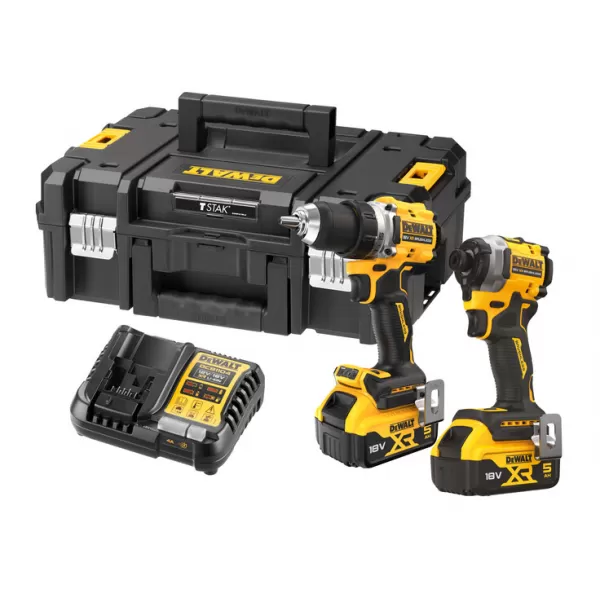 Sada aku nářadí DeWalt DCK2051P2T, 18V, 2x5Ah