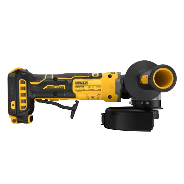 Bruska úhlová aku Dewalt DCG404N 125 mm