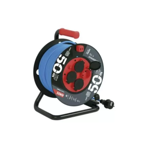 Prodlužovák bubnový 50m 230V, nemrznoucí 1,5mm PVC EMOS P08550W