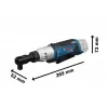 Aku ráčna Bosch GRC 12V-60 1/2 SN (solo) Professional 06019N8500