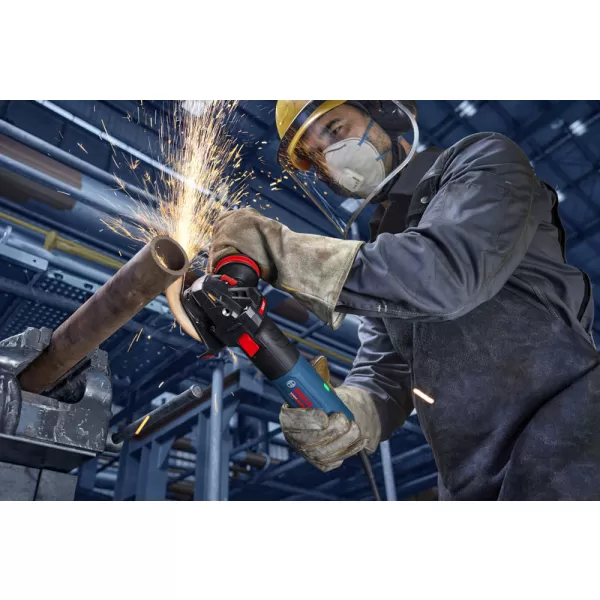 Úhlová bruska Bosch EXWS20-150SB EXPERT + matice SDS