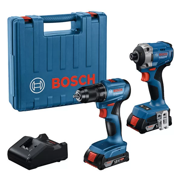Aku sada nářadí Bosch GDR 18V-215 + Bosch GSR 185-LI
