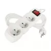 Kabel prodlužovací 3 zásuvky 3m EMOS P1313 s vypánačem PVC, 230V 1 mm2