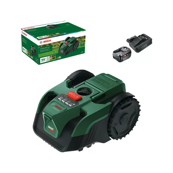 Robotická sekačka na trávu Bosch VISIMOW 18V-100, 06018E1000, 1x4,0Ah