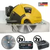 Aku okružní pila na kov SUPER HAND DRY CUTTER JEPSON SHDC 8320E | 2× 18V LiHD 5,5A akumulátor | 2× n