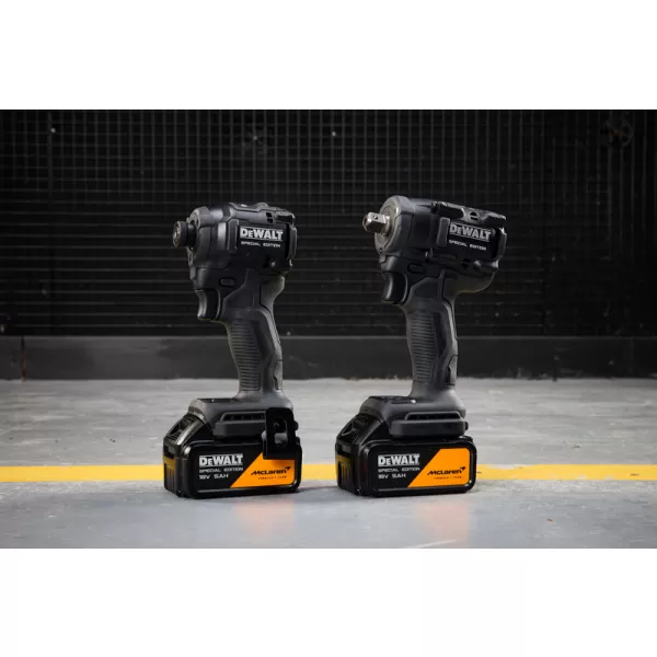 Kombo sada DeWALT DCK2224MP2T McLaren DCF86M + DCF99M 2 x 5 ah