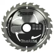 Kotouč pilový 190mm x 30mm 24T TCT Spezialized Efficut Makita