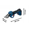 Aku nůžky na plastové trubky Bosch GPC 18V-32P Professional