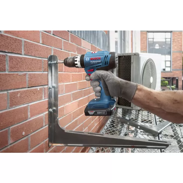 Aku vrtačka s příklepem Bosch GSB 18V-25 Professional, 1 x aku 2,0Ah