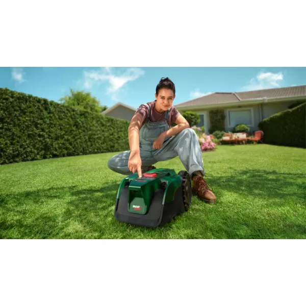 Robotická sekačka na trávu Bosch VISIMOW 18V-100, 06018E1001, solo