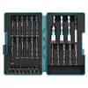 Aku rázový utahovák Makita DTD173ZJX2, 1/4",18V + sada bitů E-26179