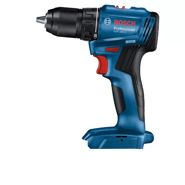 Aku vrtačka Bosch GSR 185-LI Professional solo, kufr