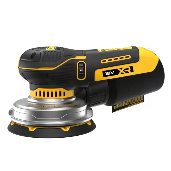 Aku excentrická bruska DeWALT DCW211NT, 125 mm, bez akumulátorů, v kufru