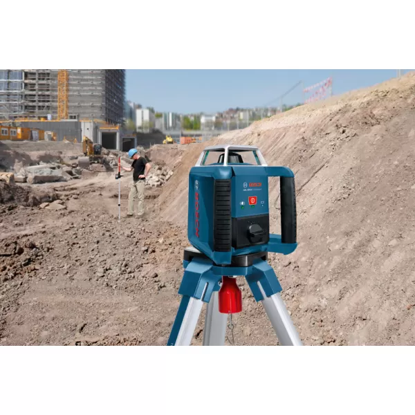 Laser rotační Bosch GRL 400 H plus přijímač + LR 1 v L-BOXX