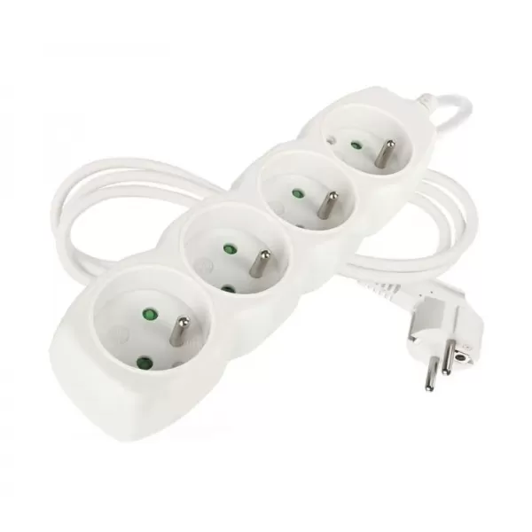 Kabel prodlužovací 4 zásuvky 5m EMOS P0415, PVC, 230V 1 mm2