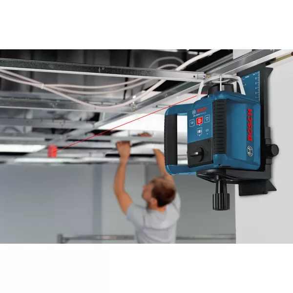 Laser rotační Bosch GRL 300 HV + LR 45 + L-BOXX