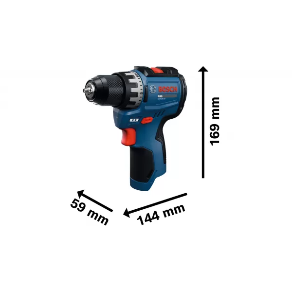 Aku vrtačka Bosch GSR 12V-31 Professional 06019S6001 L-Boxx