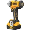 Aku rázový utahovák Dewalt DCF892P2T 18V 1/2" s pojistnou kuličkou, solo,v kufru
