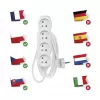 Kabel prodlužovací 4 zásuvky 5m EMOS P0415, PVC, 230V 1 mm2