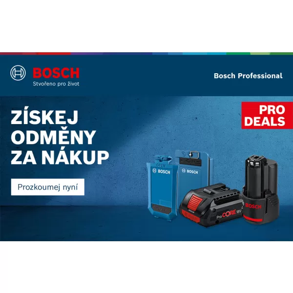 Akce Bosch MT - Po splnění podmínek a registraci obdržíte dárek zdarma, více o akci na: https://www.bosch-professional.com/cz/cs