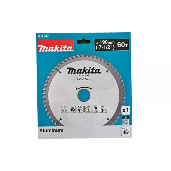 Kotouč pilový 185x30mm 60Z TCT ALU