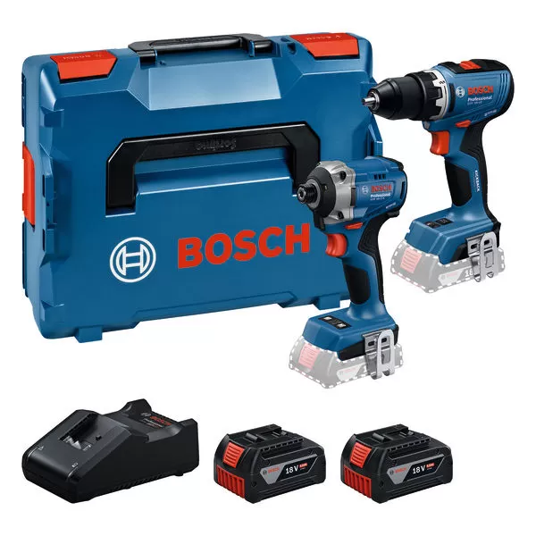 Sada aku nářadí Bosch GSR 18V-65 + GDR 18V-215 Professional